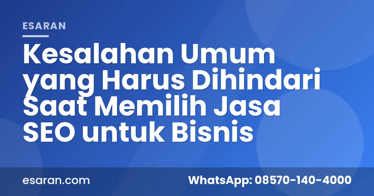 jasa SEO